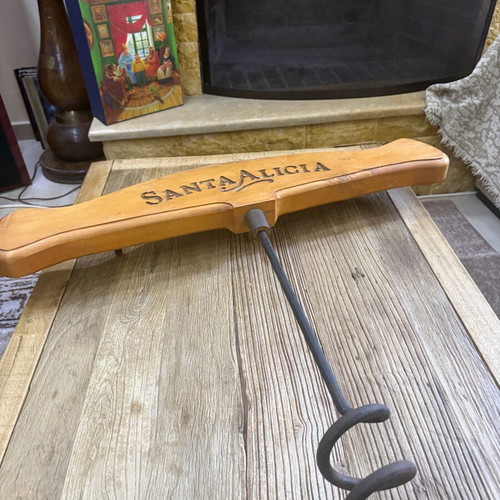 Giant Santa Alicia corkscrew used, decorative XXL