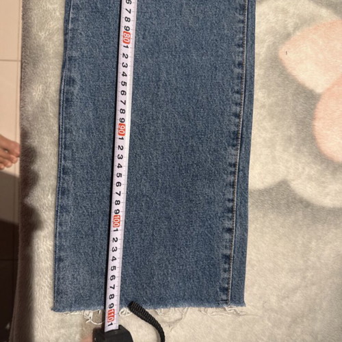 Zara Straight Jean used, size 38, blue