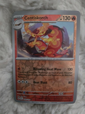 Centiskorch Pokémon card new