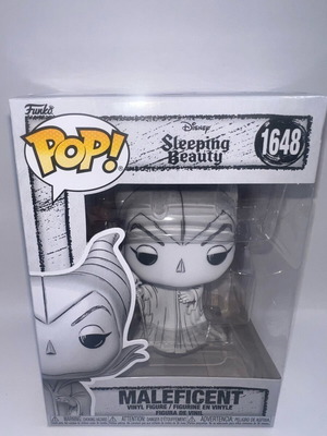 Funko Pop Disney Maleficent #1648 Sleeping Beauty Sketch Edition new
