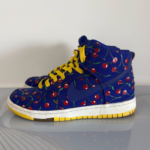 Nike Dunk High Skinny “Cherry” like new, size 38.5, multicolor