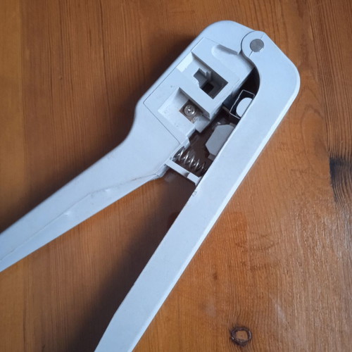 Network Connector Crimping Tool used, very good condition