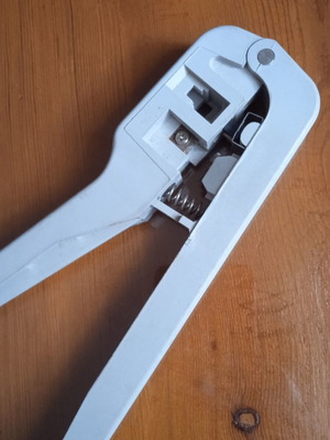 Network Connector Crimping Tool used, very good condition