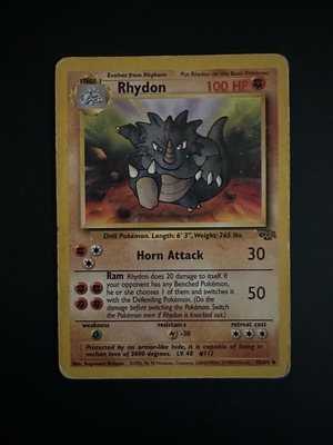 Rhydon Pokémon card μεταχειρισμένο 033-048
