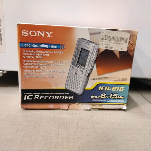 Sony IC recorder used voice recorder with clear sound