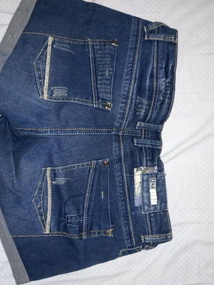 Sorts jeans Pink Woman blue like new, size XXXS