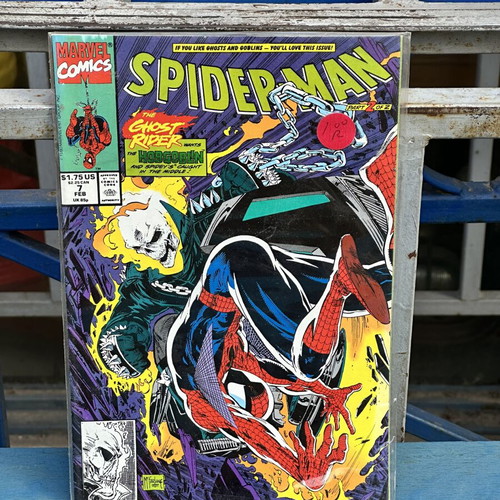 Spider-Man #7 Marvel Comics 1991 like new, Ghost Rider & Hobgoblin