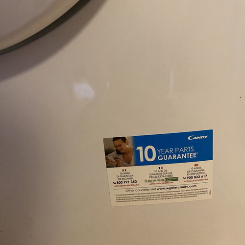 Candy CS1272DE washing machine like new, 7 kg capacity