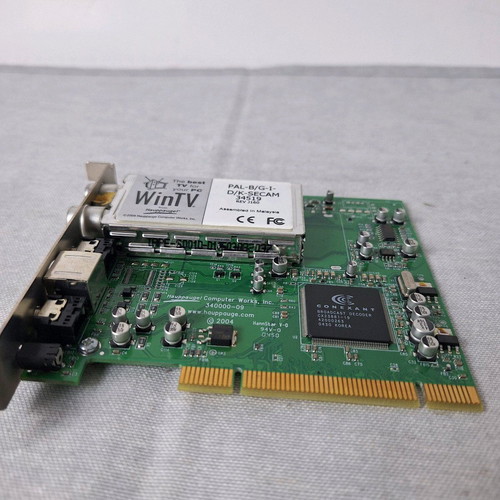 PCI TV card for analog channels SVIDEO IN LINE used
