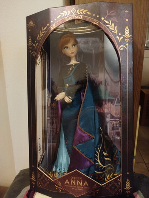 Disney Limited Edition Anna Frozen Doll new