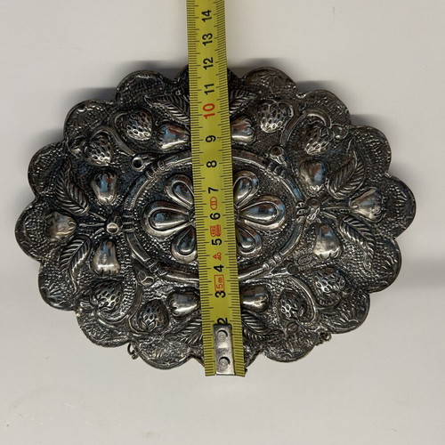 Ottoman Silver Wedding Mirror 900 Like New Decorative