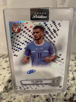 Κάρτα Topps Pristine Liel Abada Road to UEFA Euro 2024 αυτόγραφη σαν καινούργια