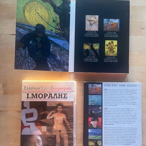 Moralis and Van Gogh DVD like new, pack