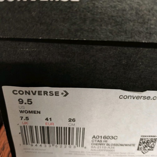 Converse Chuck Taylor All Star Lift Hi size 41 pink new