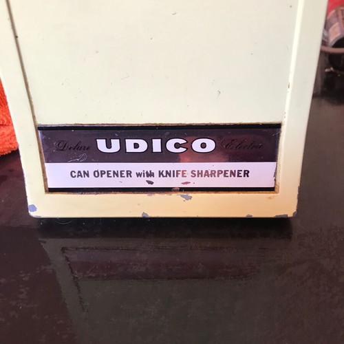 American vintage electric Udico can opener used