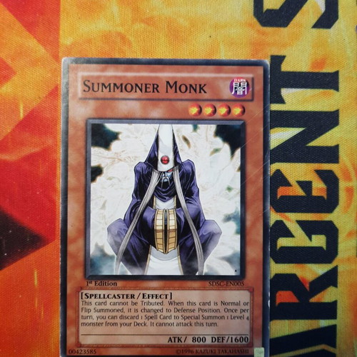 Summoner Monk 1st Edition SDSC used Yu-Gi-Oh!