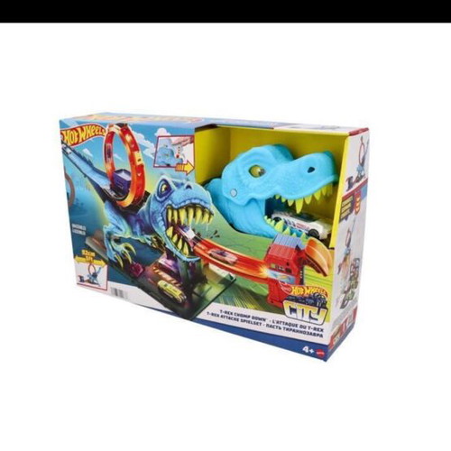 Hot Wheels T-Rex track like new