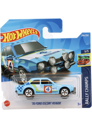 Hot Wheels 70 Ford Escort RS1600 new