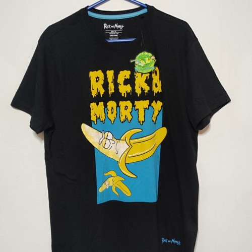 Rick and Morty Low Hanging Fruit Banana T-Shirt new XL