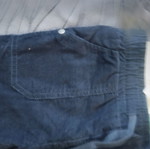 Benetton kids' corduroy jogger pants, size XS 110cm, dark blue