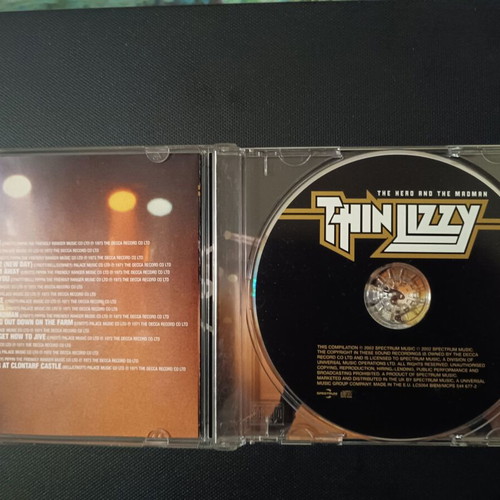 Thin Lizzy The Hero and the Madman CD used, rock