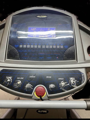 Alpine electric professional folding treadmill like new