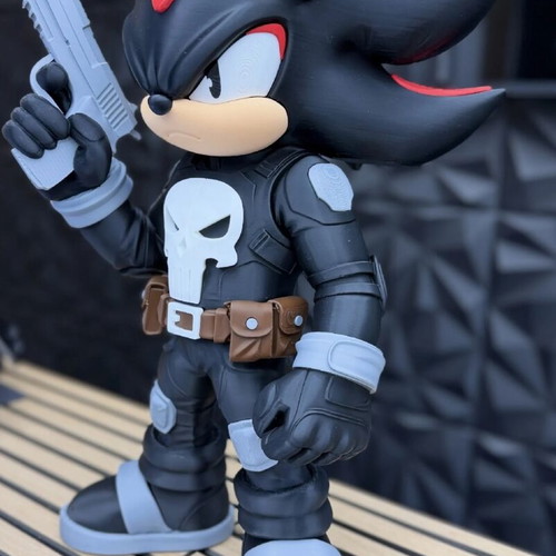 Shadow Punisher Figure 30cm New 3D Printed