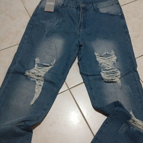 Men's jeans new, blue, sizes L and XL