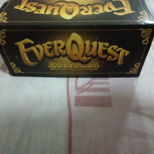 EverQuest Gold Edition PC CD-ROM used, 5cd, English