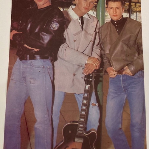 Bros - Rick Astley Poster from magazine Katerina In good condition Price 4 Euros