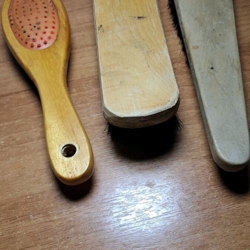 Care brushes used, pack