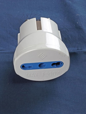Schuko plug adapter new