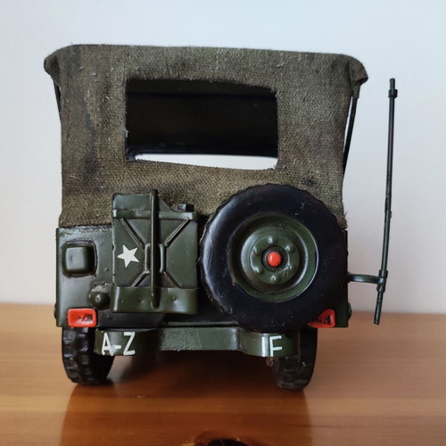 Willys MB Overland Jeep 1941 US Army military metal model