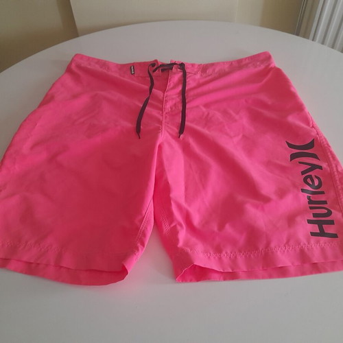 Hurley swim shorts new, W36, pink
