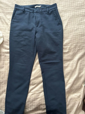 Star Body H office pants used low-rise blue XS