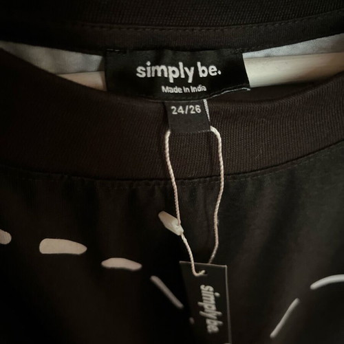 Simply Be plus size мъжка тениска XXXL нова с етикети