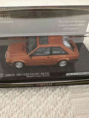 Vitesse Ford Escort MK3 καινούργιο στο κουτί του