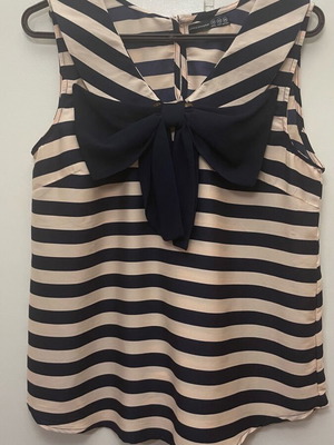 Atmosphere blouse like new, striped top Medium/Large