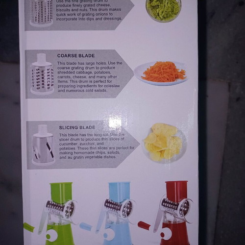 Tabletop drum grater new kitchen multi-cutter