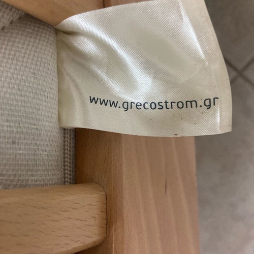 Baby cot with Greco Storm mattress like new