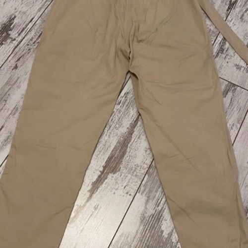 H&M women's fitted pants new beige size S