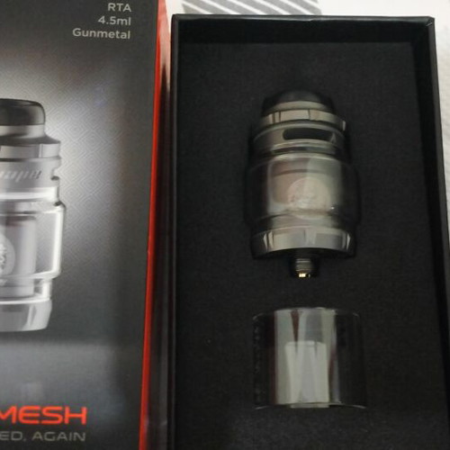 Zeus X Mesh atomizer like new with multiple coils