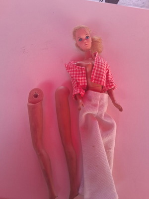 Barbie Mattel vintage σώμα κούκλας 1966 για επισκευή με ρούχα