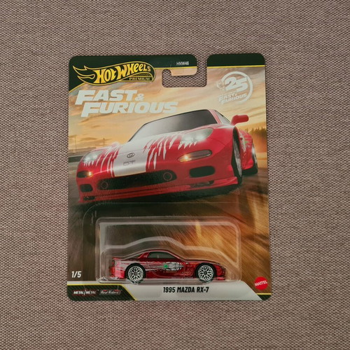 Hot Wheels 1995 Mazda RX-7 Chase car
