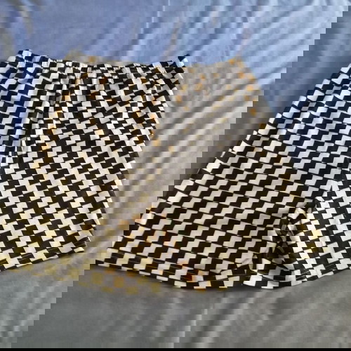 Shein biker shorts καρό, μέγεθος L, σε εξαιρετική κατάσταση