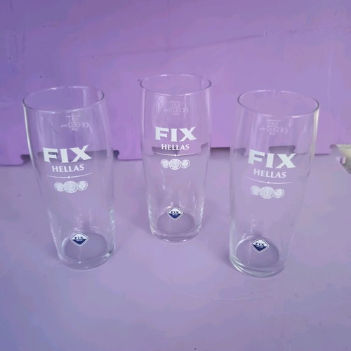 Fix 0.5lt beer glasses new, set of 6