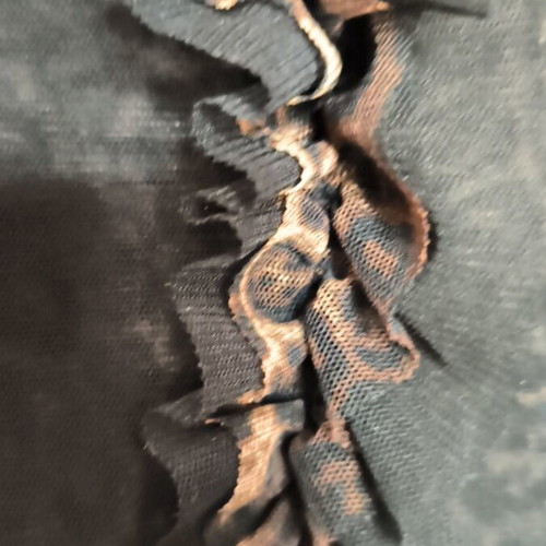 Celestino shirt used animal print size 40 with transparent sleeves