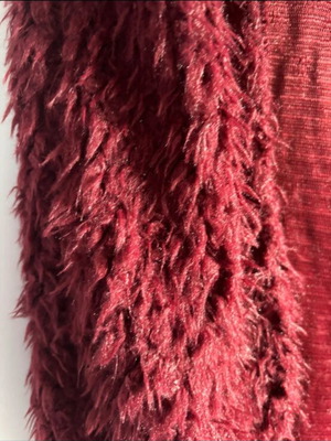 Benissimo vest new, red wool