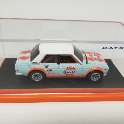Hot Wheels 2022 RLC Exclusive Special Edition '71 Datsun 510 Gulf Racing Powder Blue like new