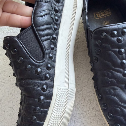 Ash leather shoes size 36 like new, black
